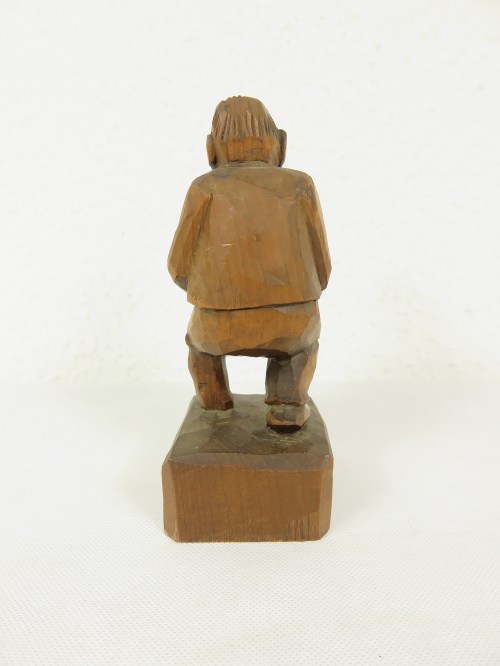 Bild 4 von Alte Holzfigur kleiner alter Mann