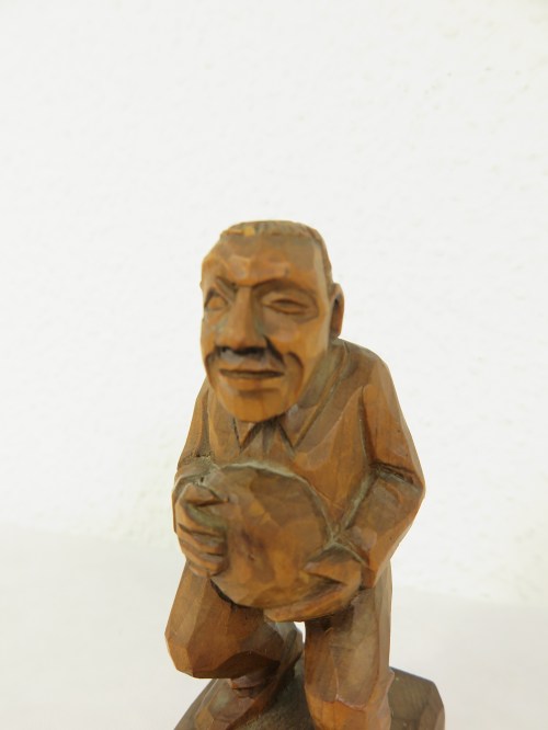 Bild 6 von Alte Holzfigur kleiner alter Mann