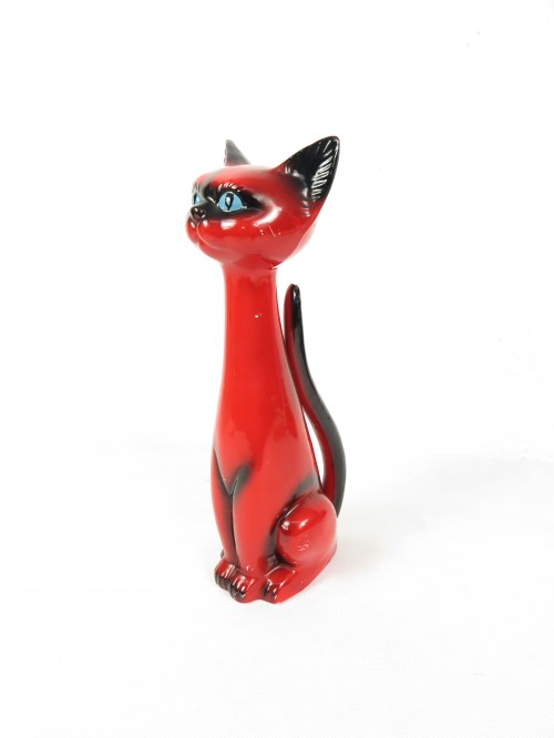 Bild 2 von 70er Katze Keramik - Bandit Cat