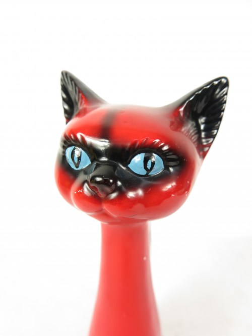 Bild 6 von 70er Katze Keramik - Bandit Cat