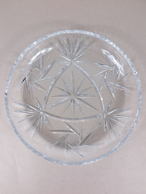 Bild 2 von 60er Obstschale Kristallglas