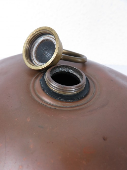 Bild 5 von um 1900 "Wärmeflasche" Kupfer