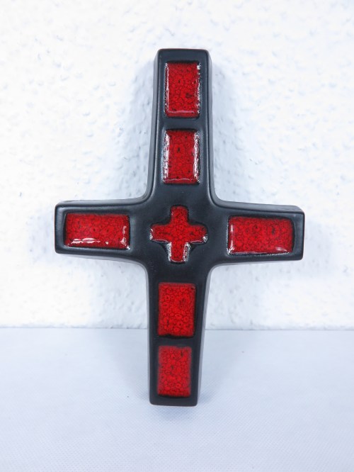 Bild 1 von 70er Kreuz Keramik