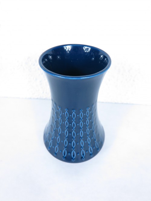 Bild 2 von 70er Vase Blau, Keramikvase