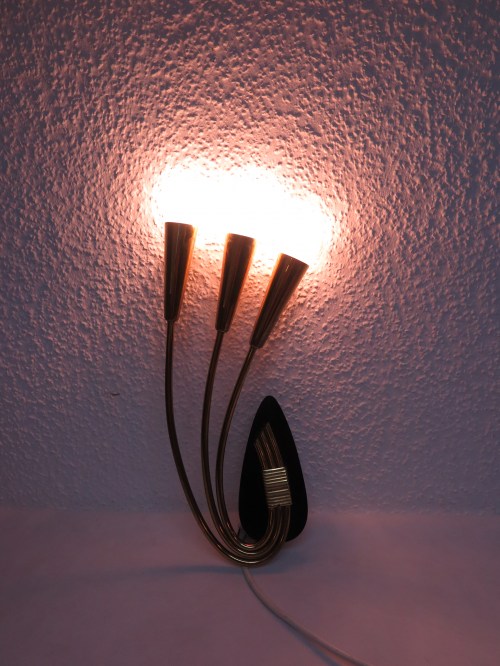 Bild 5 von 20er Wandlampe Jugendstil, Dreierleuchter