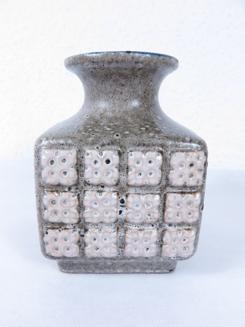 60er Vase Keramik, Künstlervase