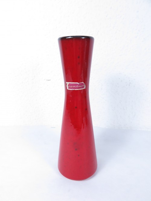 70er Vase rot