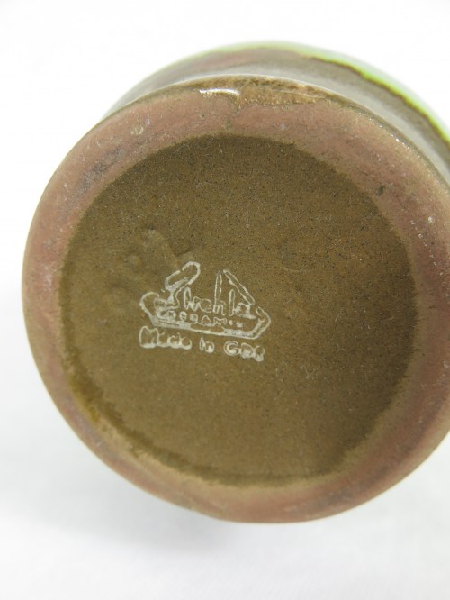 Bild 6 von 70er Strehla Keramik Vase Grün