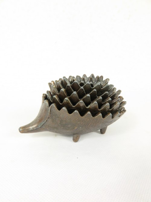 Bild 3 von 70er Igel Schälchen Bronze