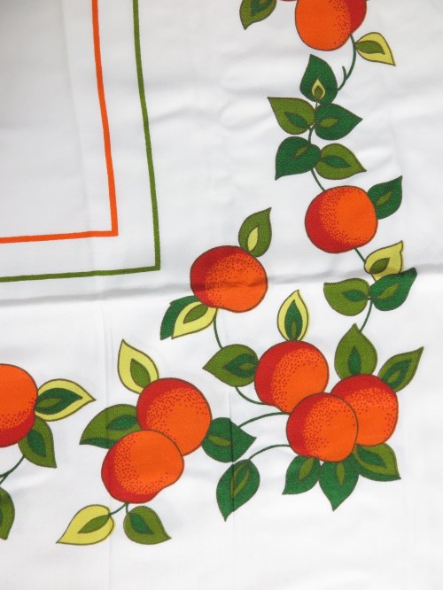 Bild 4 von 70er Tischdecken Orangen