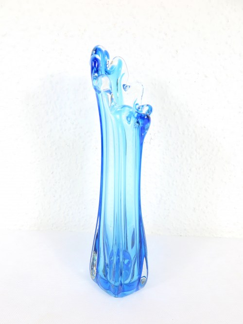Bild 2 von 70er Murano Glas Vase, Orchideenvase