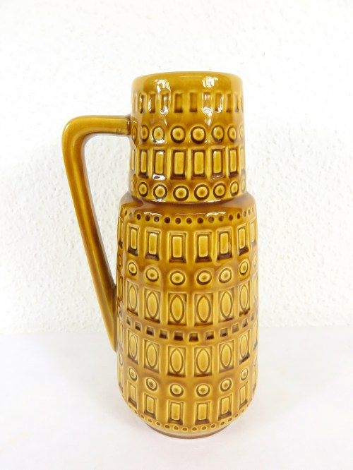 60er/70er Vase Keramik, Töpferei Scheurich