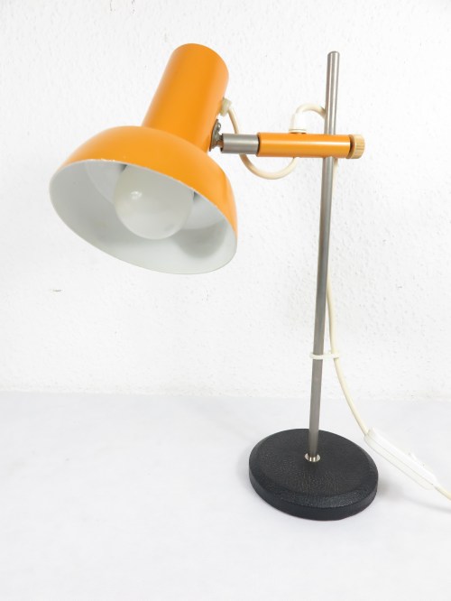 Bild 1 von 70er Schreibtischlampe Orange