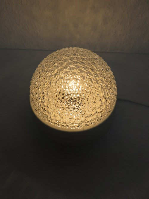 Bild 6 von 60er Wandlampe Glasschirm