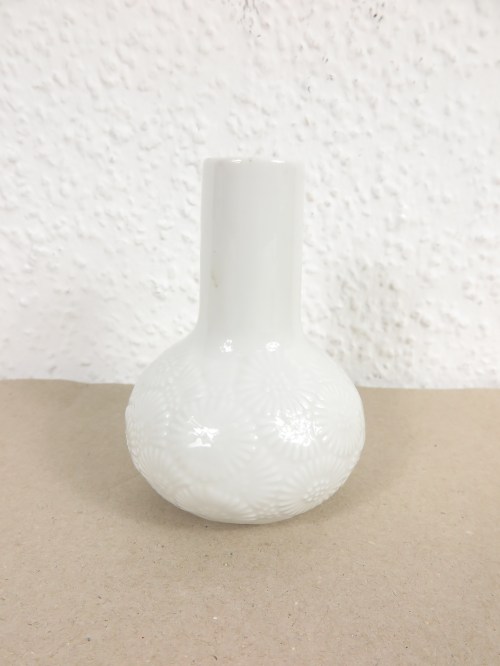 70er kleine Porzellan Vase Thomas, Gänseblümchen Muster