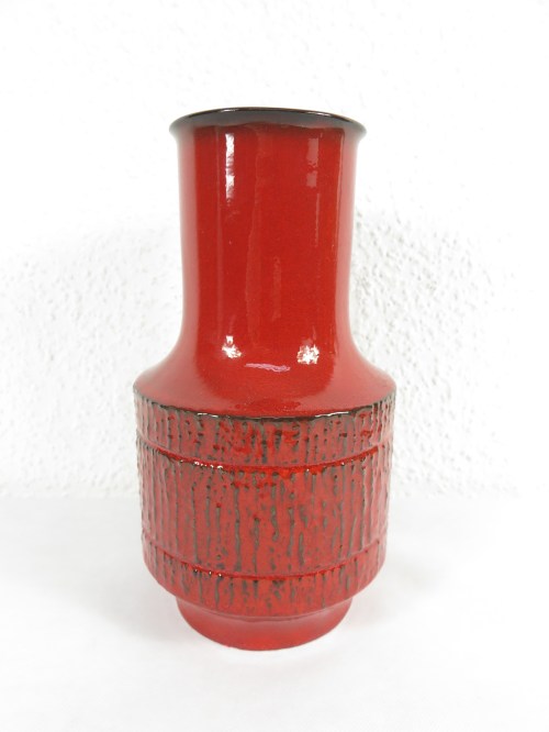 Bild 1 von 70er Vase Rot Thomas Porzellan