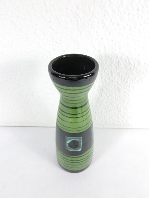 Bild 2 von 70er Vase Keramik Grün