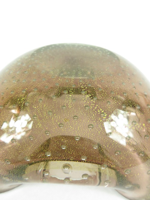 Bild 5 von 60er Murano Glas Schale, Goldsprenkel