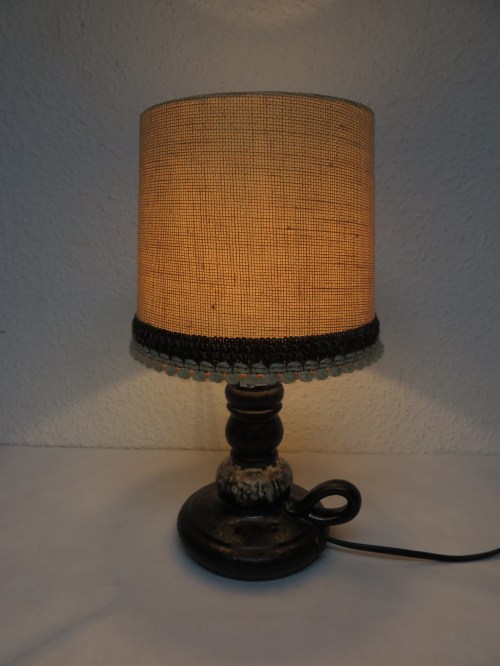 Bild 7 von 70er Tischlampe PAN  mit Keramikfuß