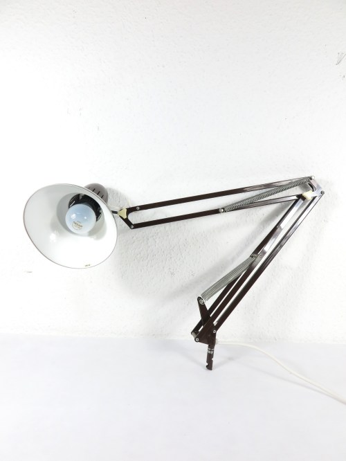 60er Werkstatt Tischlampe, Schwedisches Design