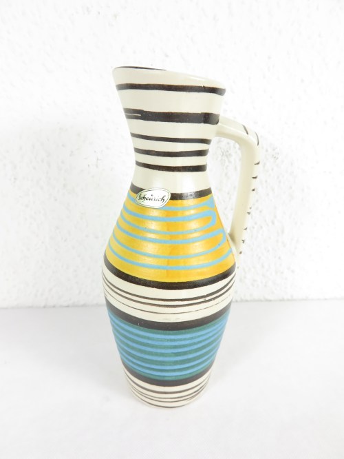Bild 1 von 50er Vase mit Henkel Scheurich