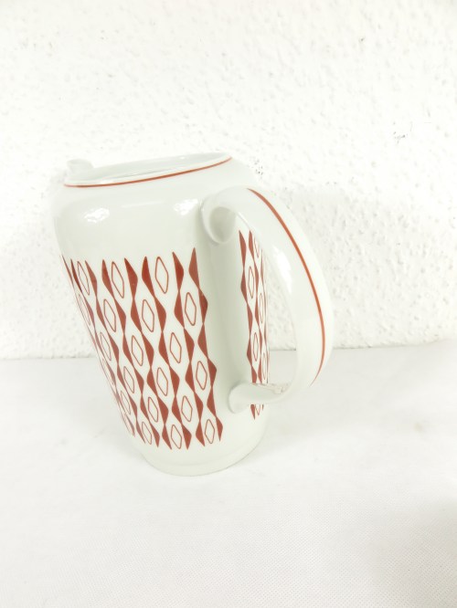 Bild 3 von 20er Kaffeekanne, Teekanne, Firma: Jettin Porzellan, Art Deco
