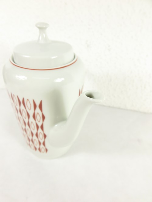 Bild 5 von 20er Kaffeekanne, Teekanne, Firma: Jettin Porzellan, Art Deco