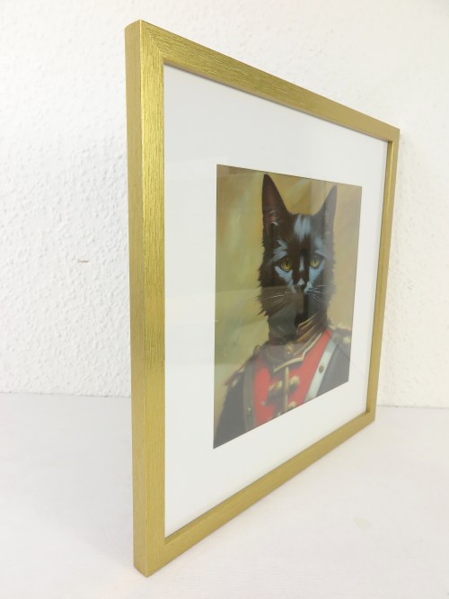 Bild 2 von Kunstdruck Katze, Katzenportrait, Katzenbild