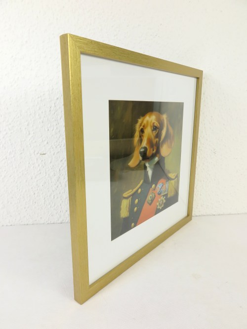 Bild 2 von Kunstdruck Dackel, Hundeportrait, Dackelbild