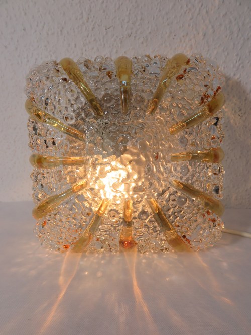 Bild 5 von 70er Wandlampe, Glaslampe, Bubble optik