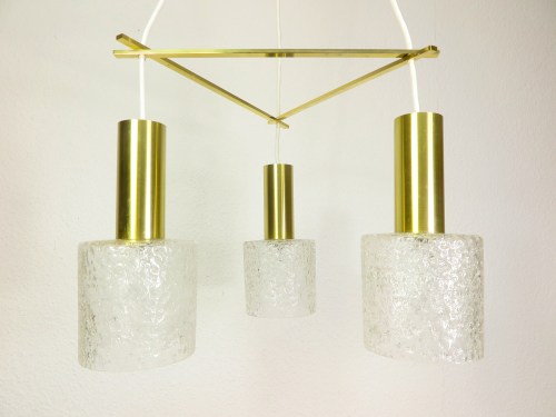 Bild 6 von 70er Hängelampe, Kaskadenlampe, Dekenlampe Glas