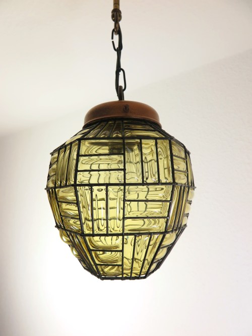60er Lampion, Glaslampe