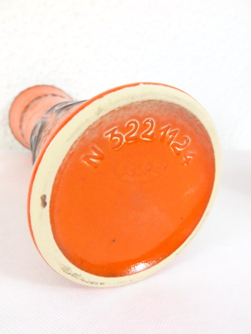 Bild 5 von 70er Vase Keramik, Orange