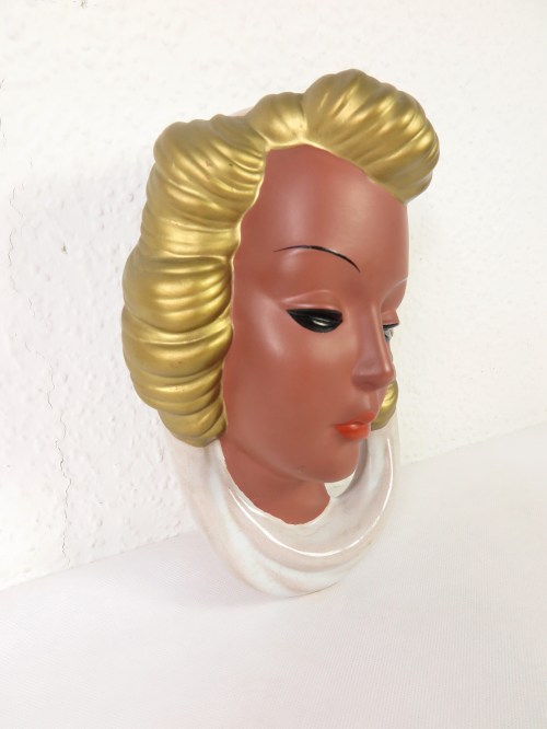 Bild 2 von 20er Terracotta Maske, Goldscheider Art Dekot