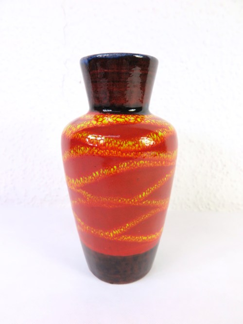 70er Vase  Orange