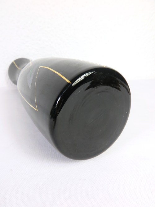 Bild 4 von 80er Vase, schwarze Glasvase. Arnstadt Vase?