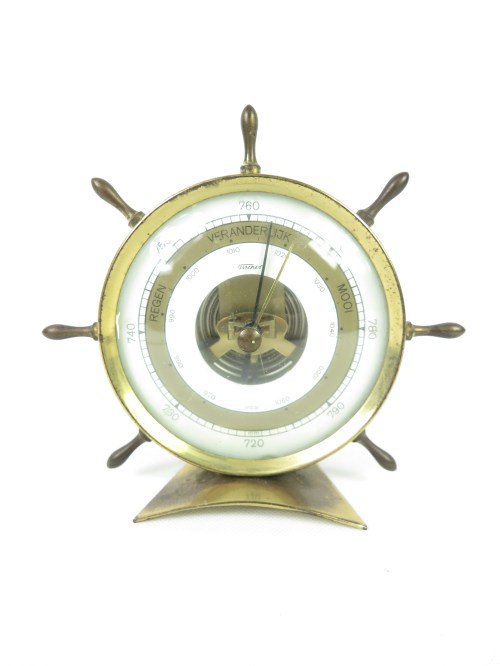 50er Barometer, Steuerrad, Fischer