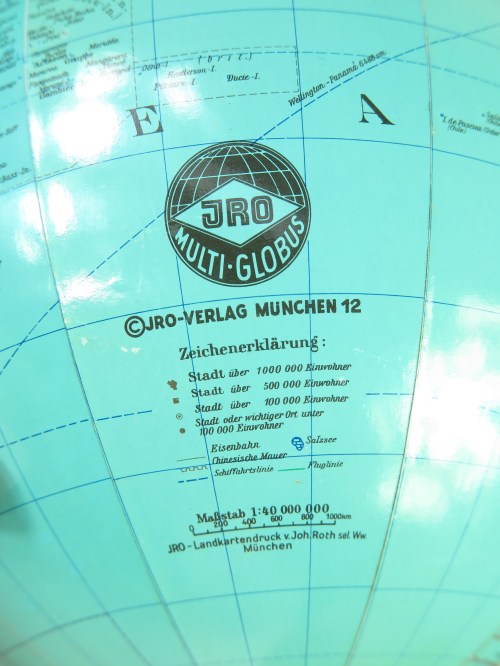 Bild 4 von 50er Leuchtglobus, Erdkugellampe