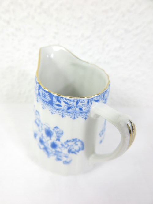 Bild 2 von 50er Sahnekännchen, Milchkännchen, Seltmann und Weiden, China Blau