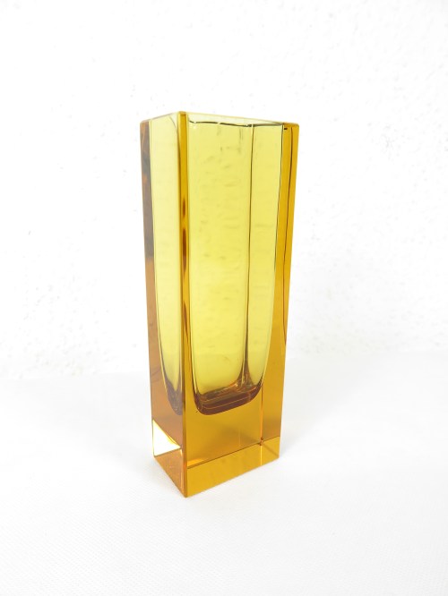 Bild 1 von 60er Muranoglas Vase,Blockvase