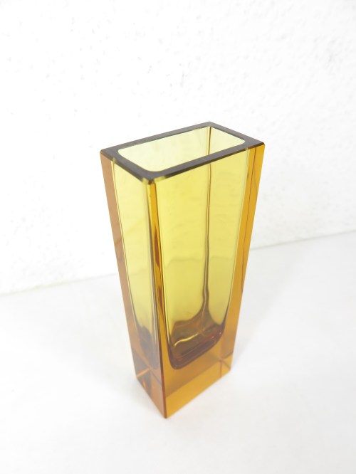 Bild 2 von 60er Muranoglas Vase,Blockvase