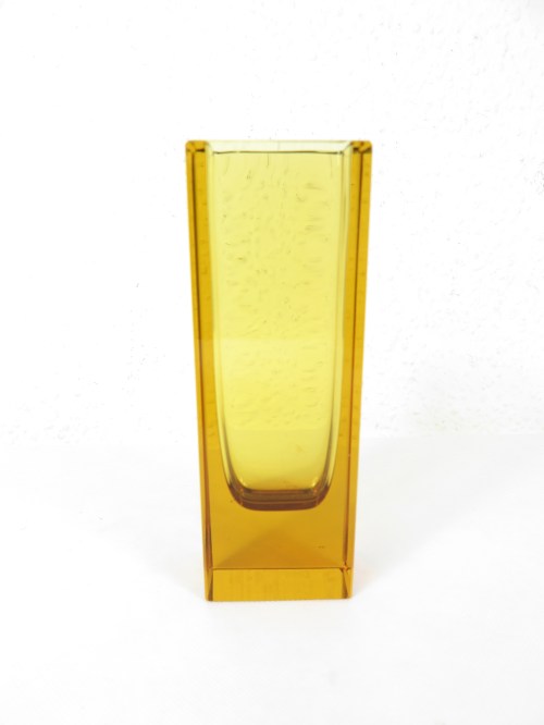 Bild 3 von 60er Muranoglas Vase,Blockvase