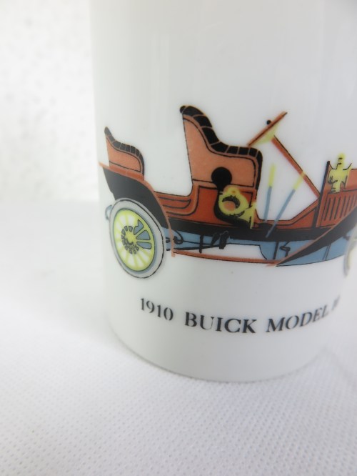 Bild 4 von 80er Oldtimer Vase, 1910 Buick Model 10, Porzellan Thomas, Stiftebecher