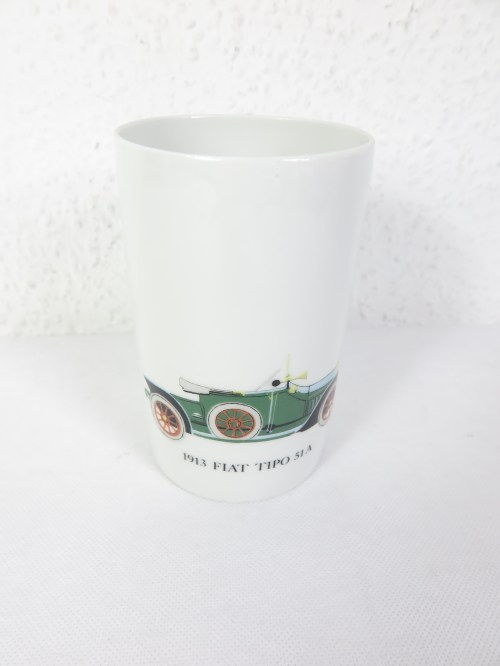 Bild 2 von 80er Oldtimer Vase, 1913 Fiat Tipo 51 A , Porzellan Thomas, Stiftebecher