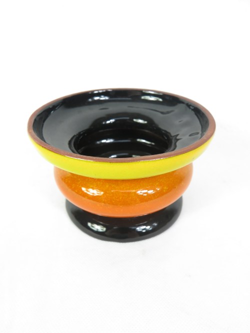 Bild 3 von 70er Kerzenleuchter Orange, Vase orange