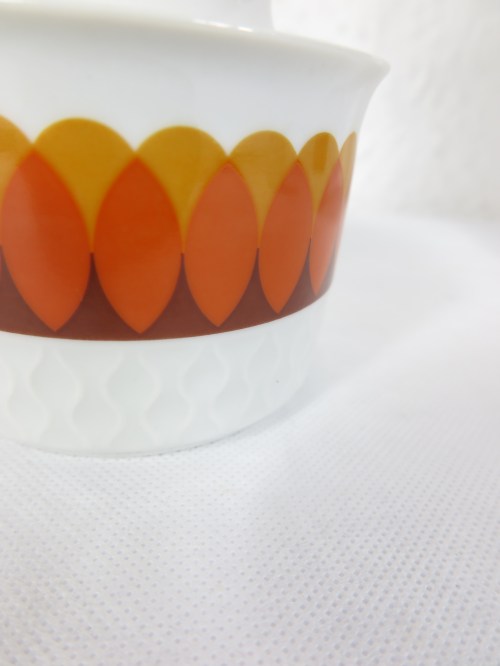 Bild 6 von 70er Kaffeeservice, Orange Porzellan Schirnding