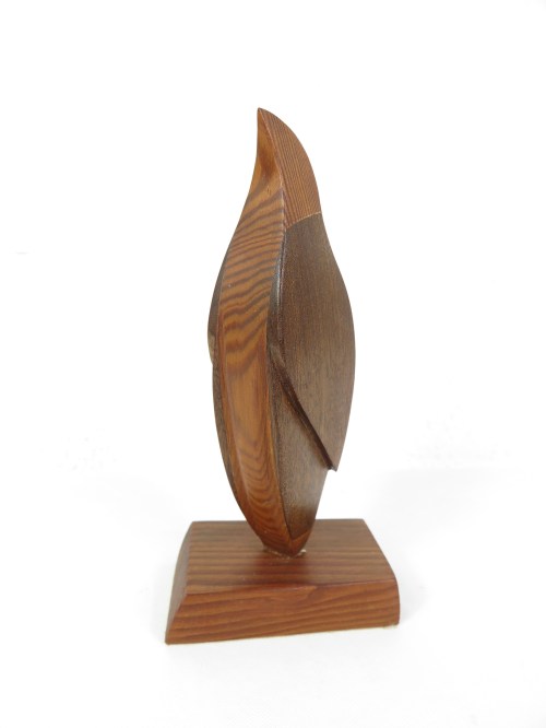 Bild 1 von 70er Holzfigur geschliffen, Adler Raubvogel