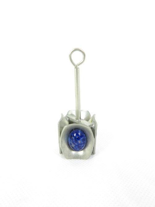 60er/70er Jorge Jensen Pewter 4 seitiges Anhänger