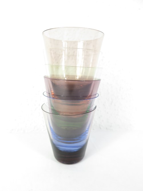 Bild 2 von 50er Wassergläser, Whisky Gläser, Rauchglas Gläser