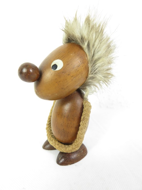 Bild 2 von 60er Teak Troll Figur, Ciola Figur